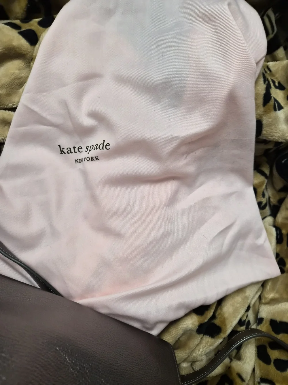 NWT kate spade Metallic Dome Satchel Handbag - Pewter With Bling - Picture 8 of 8